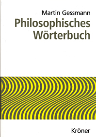 Cover Gessmann Philosophisches Wrterbuch